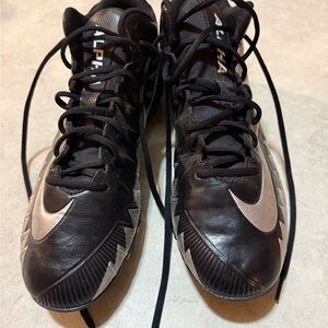 Nike Alpha Black Men's Football Cleats